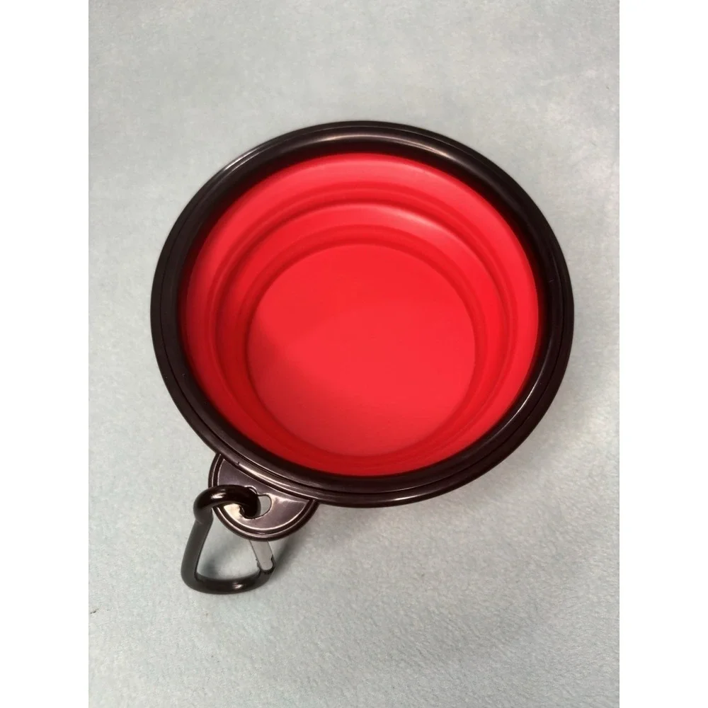 Collapsible Dog Drinking Bowl Personalized with the Toyota logo